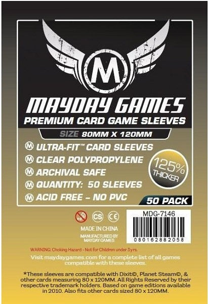 Mayday Games - 50ct - Dixit Sleeves 80mm x 120mm available at 401 Games Canada