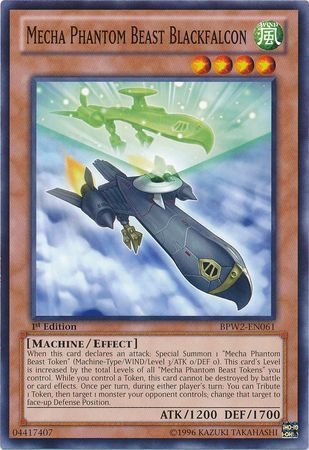 Mecha Phantom Beast Blackfalcon - BPW2-EN061 - Common - 1st Edition available at 401 Games Canada