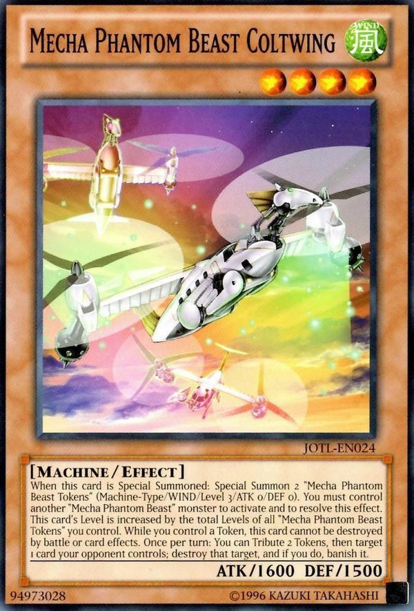 Mecha Phantom Beast Coltwing - JOTL-EN024 - Common - Unlimited available at 401 Games Canada