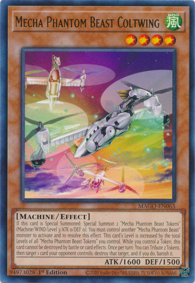 Mecha Phantom Beast Coltwing - MAGO-EN065 - Rare - 1st Edition available at 401 Games Canada