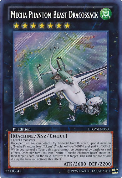 Mecha Phantom Beast Dracossack - LTGY-EN053 - Secret Rare - 1st Edition available at 401 Games Canada