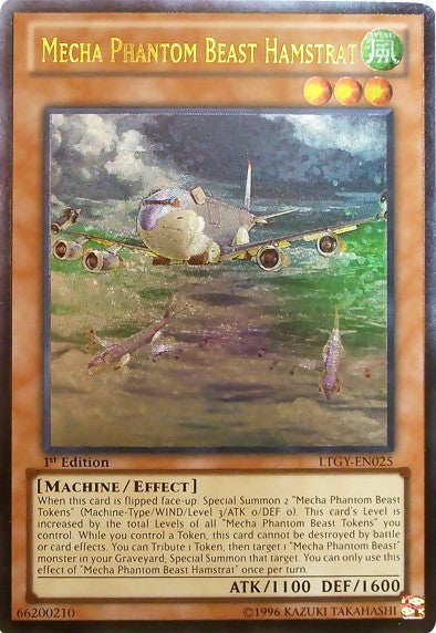 Mecha Phantom Beast Hamstrat - LTGY-EN025 - Ultimate Rare - 1st Edition available at 401 Games Canada