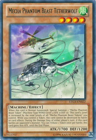 Mecha Phantom Beast Tetherwolf - LTGY-EN022 - Rare - Unlimited available at 401 Games Canada