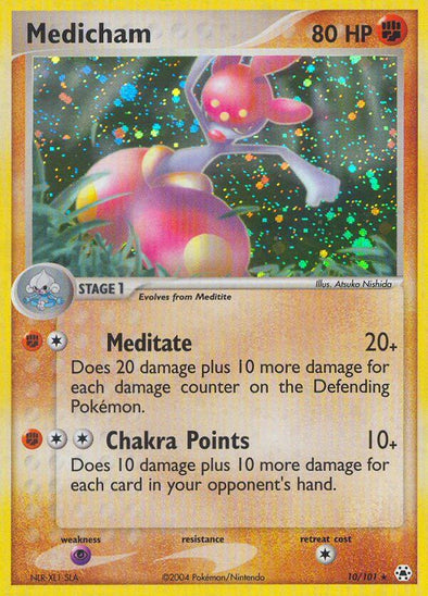 Medicham - 10/101 - Holo Rare available at 401 Games Canada