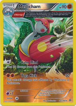 Medicham - 81/160 - Rare - Reverse Holo available at 401 Games Canada