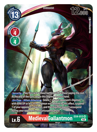 MedievalGallantmon (Alternate Art) - EX4-013 - Super Rare available at 401 Games Canada