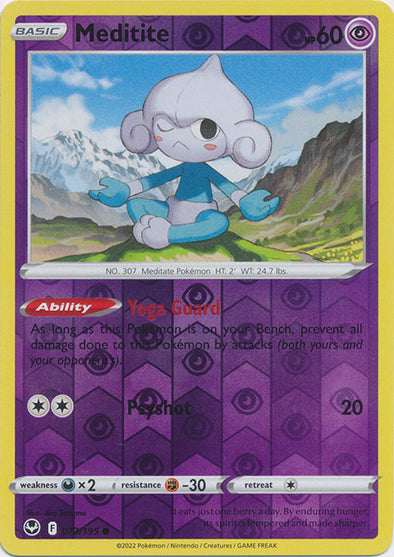 Meditite - 072/195 - Common - Reverse Holo available at 401 Games Canada