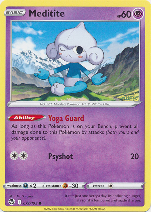 Meditite - 072/195 - Common available at 401 Games Canada