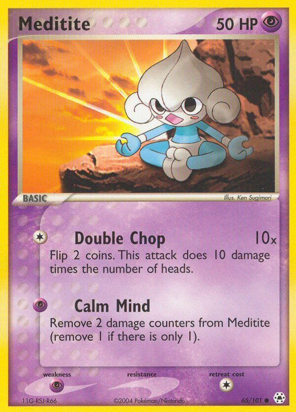 Meditite - 65/101 - Common available at 401 Games Canada