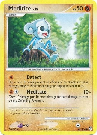 Meditite - 89/130 - Common available at 401 Games Canada