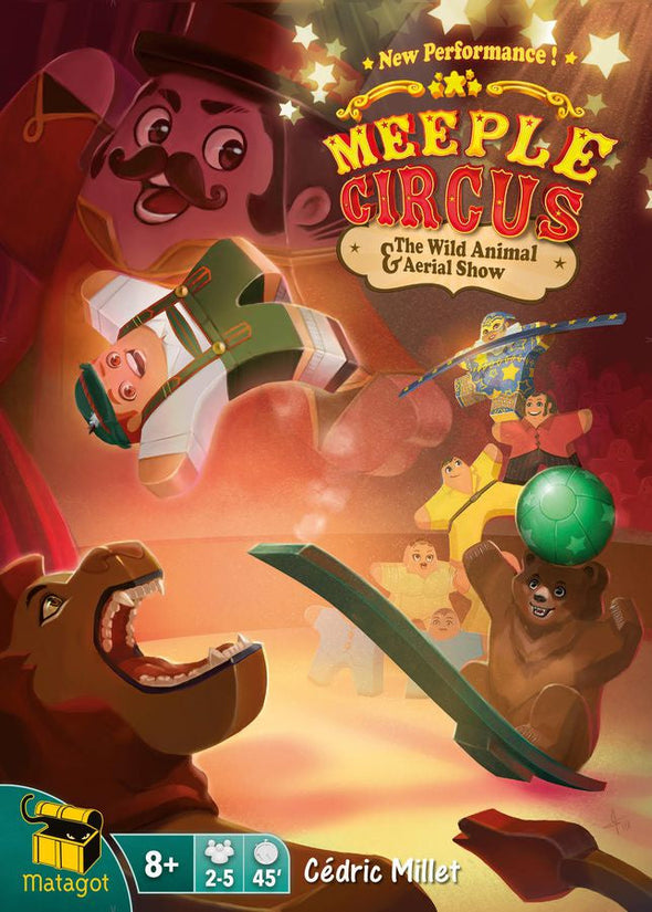 (INACTIVE) Meeple Circus - The Wild Animal & Aerial Show available at 401 Games Canada