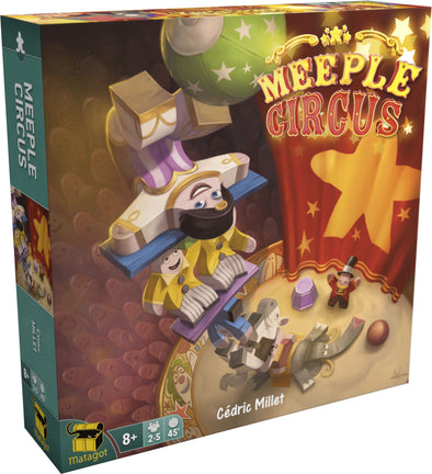 Meeple Circus available at 401 Games Canada