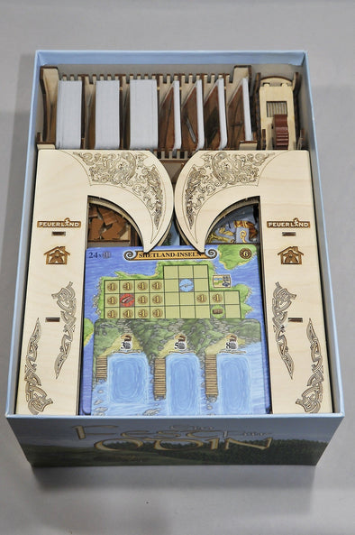 Meeple Realty - Feast for Odin - Box Insert available at 401 Games Canada