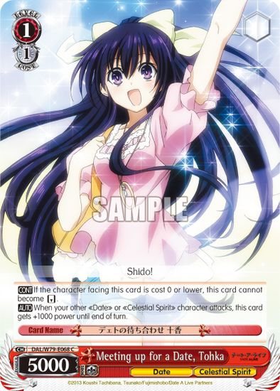 Meeting up for a Date, Tohka - DAL/W79-E068 - Common available at 401 Games Canada