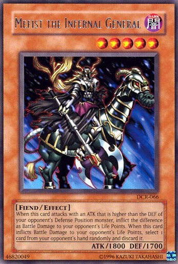 Mefist the Infernal General - DCR-066 - Rare - Unlimited available at 401 Games Canada