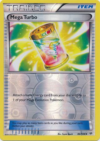 Mega Turbo - 86/108 - Uncommon - Reverse Holo available at 401 Games Canada