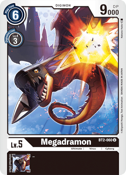 Megadramon - BT2-060 - Uncommon available at 401 Games Canada