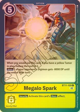 Megalo Spark (Foil) - BT11-100 - Common available at 401 Games Canada