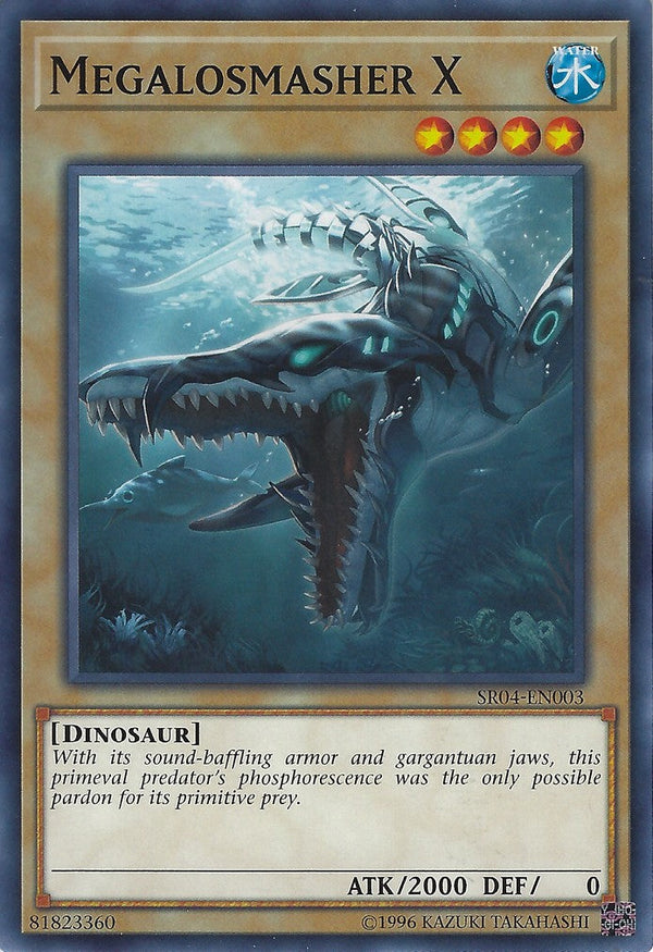 Megalosmasher X - SR04-EN003 - Common - Unlimited available at 401 Games Canada