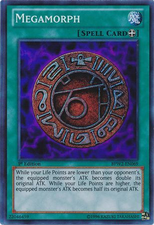 Megamorph - BPW2-EN069 - Super Rare - 1st Edition available at 401 Games Canada