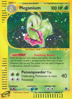 Meganium - 18/165 - Holo available at 401 Games Canada