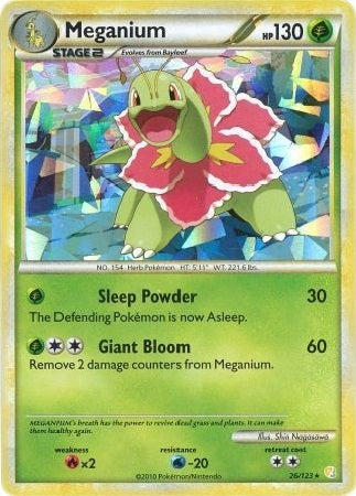 Meganium - 26/123 - Shattered Holo Promo available at 401 Games Canada