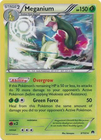 Meganium - 3/122 - Alternate Holo - Promo available at 401 Games Canada