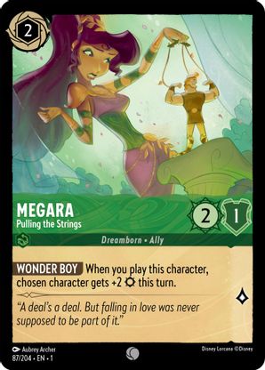 Megara (Pulling the Strings) - 87/204 - Common available at 401 Games Canada