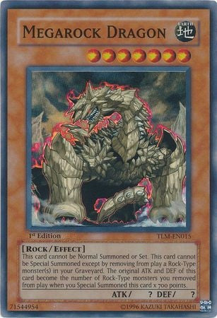 Megarock Dragon - TLM-EN015 - Super Rare - 1st Edition available at 401 Games Canada