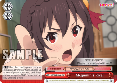 Megumin's Rival - KS/W49 - E068 - Climax Rare available at 401 Games Canada