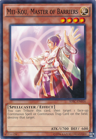 Mei-Kou, Master of Barriers - SDSC-EN016 - Common - Unlimited available at 401 Games Canada