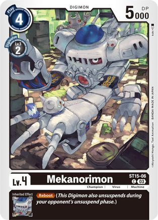 Mekanorimon - ST15-06 - Common available at 401 Games Canada