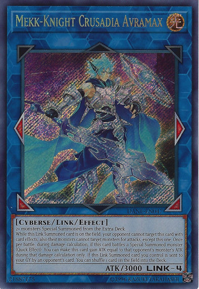 Mekk-Knight Crusadia Avramax - DANE-EN047 - Secret Rare - Unlimited available at 401 Games Canada