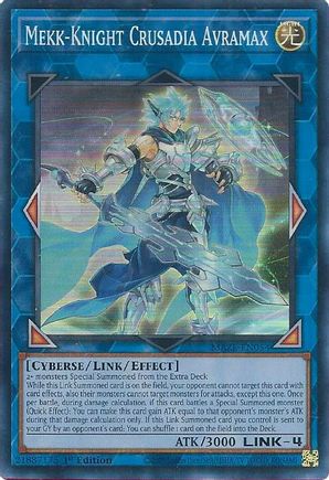 Mekk-Knight Crusadia Avramax - MAZE-EN054 - Super Rare - 1st Edition available at 401 Games Canada