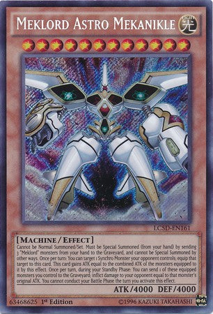 Meklord Astro Mekanikle - LC5D-EN161 - Secret Rare - 1st Edition available at 401 Games Canada