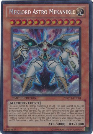 Meklord Astro Mekanikle - WQ11-EN001 - Secret Rare available at 401 Games Canada