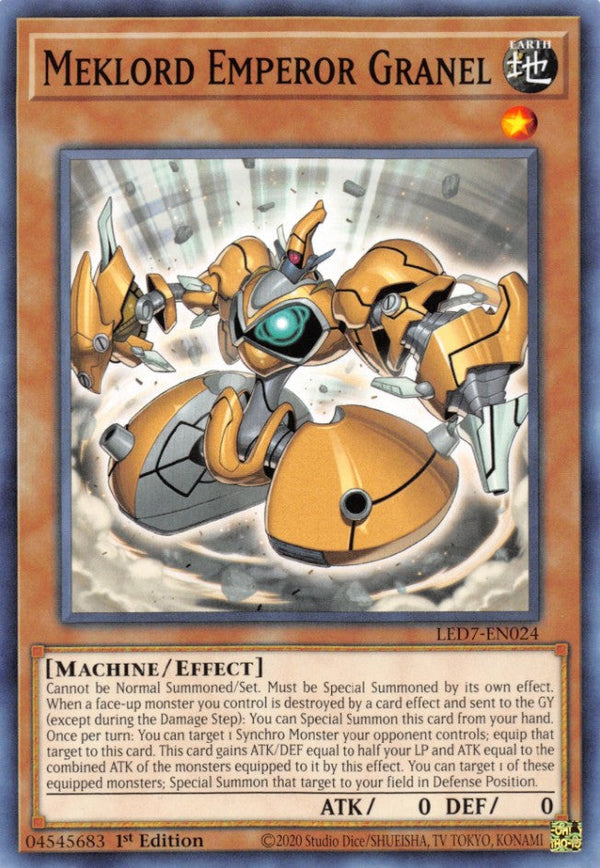 Meklord Emperor Granel - LED7-EN024 - Common - 1st Edition available at 401 Games Canada