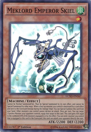 Meklord Emperor Skiel - LC5D-EN167 - Super Rare - 1st Edition available at 401 Games Canada