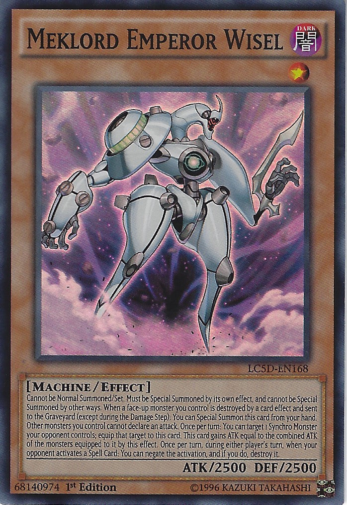 yugioh meklord cards 401 Games Canada - Meklord Emperor Wisel - LC5D-EN168 - Super Rare