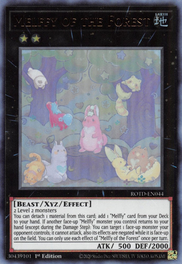Melffy of the Forest - ROTD-EN044 - Ultra Rare - 1st Edition available at 401 Games Canada