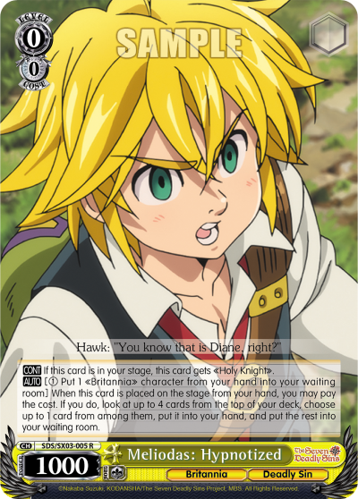 Meliodas: Hypnotized (R) available at 401 Games Canada