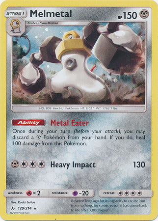 Melmetal - 129/214 - Alternate Holo - Promo available at 401 Games Canada