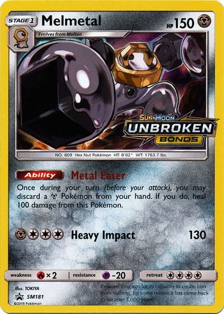 Melmetal - SM181 - Pre-Release Promo available at 401 Games Canada