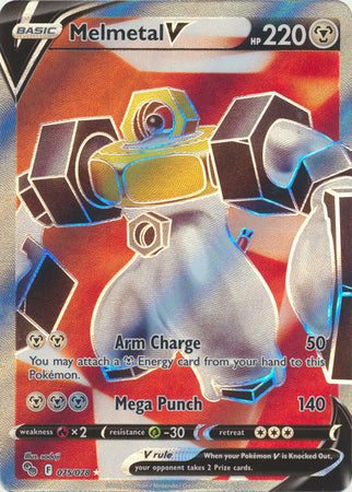 Melmetal V - 075/078 - Full Art Ultra Rare available at 401 Games Canada