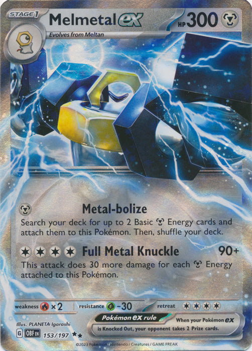 Melmetal ex - 153/197 - Double Rare available at 401 Games Canada