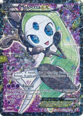 Meloetta EX - RC25/RC25 - Full Art Ultra Rare available at 401 Games Canada