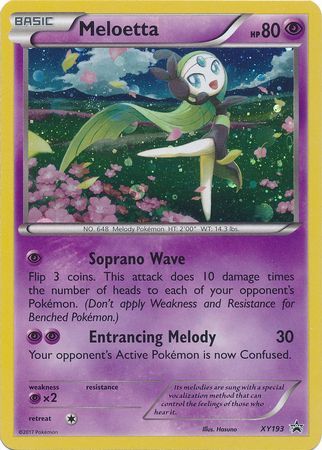 Meloetta - XY193 - Holo Promo available at 401 Games Canada