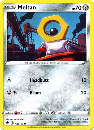 Meltan - 129/189 - Common available at 401 Games Canada