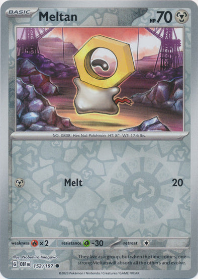 Meltan - 152/197 - Common - Reverse Holo available at 401 Games Canada