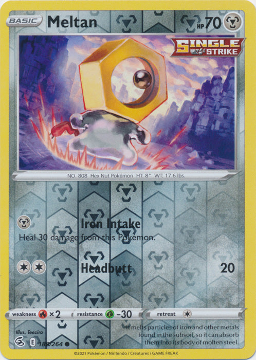 Meltan - 188/264 - Common - Reverse Holo available at 401 Games Canada